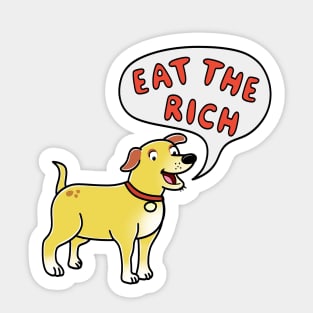 Just an average dog. Sticker